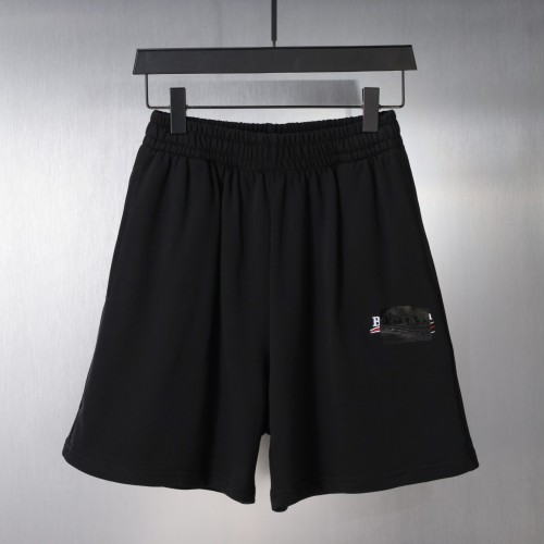 Balenciaga Classic Coca Cola Embroidered Pasted Capris Couple Loose Casual Shorts