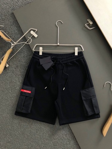 Prada New Classic Logo Shorts Unisex Casual Sports Pants