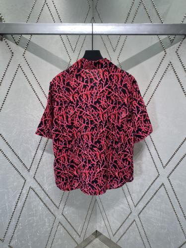 Dior Street New Casual Short Sleeved Shirt Beach Set