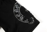 Chrome Hearts Classic Patch Embroidered Loose Shorts Couple Drawstring Casual Guard Pants