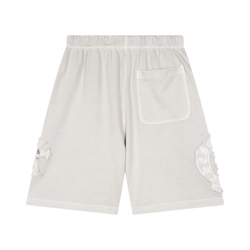 Chrome Hearts Classic Patch Embroidered Cross Wash Shorts Couple Casual Sports Pants