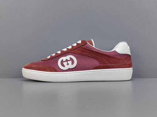 Gucci Low Classic Men Fashion Sneakers Sports Board Shoes Red