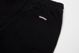 Chrome Hearts Fashion Leather Colorful Cross Loose Shorts Couple Drawstring Washed Casual Shorts
