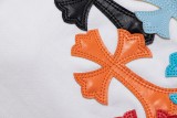 Chrome Hearts Fashion Leather Colorful Cross Loose Shorts Couple Drawstring Washed Casual Shorts