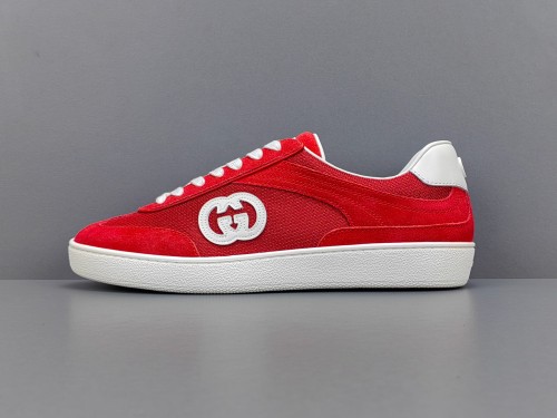Gucci Low Classic Men Fashion Sneakers Sports Board Shoes Red