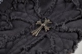 Chrome Hearts Classic Patch Embroidered Loose Shorts Couple Drawstring Casual Guard Pants