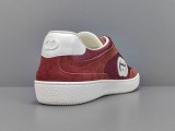 Gucci Low Classic Men Fashion Sneakers Sports Board Shoes Red