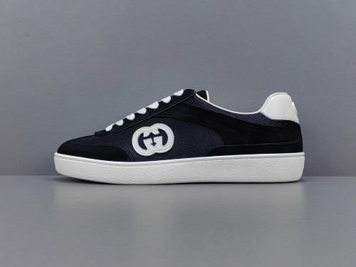 Gucci Low Classic Men Fashion Sneakers Sports Board Shoes Black