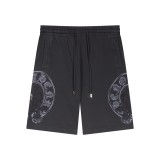 Chrome Hearts Classic Patch Embroidered Loose Shorts Couple Drawstring Casual Guard Pants