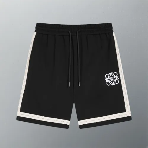 Loewe Fashion Embroidered Logo Casual Spliced Capris