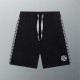 Loewe Classic Fashion Couple Ribbon Splice Embroidered Logo Casual Loose Shorts