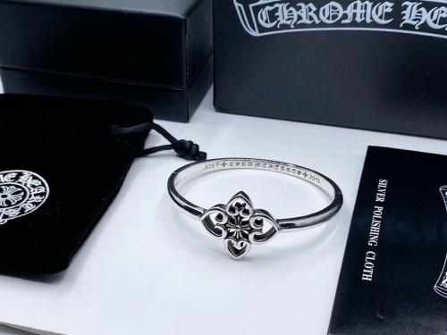 Chrome Hearts Fashion Hollow Petal Bracelet Punk Gothic Hip Hop Street Bracelet