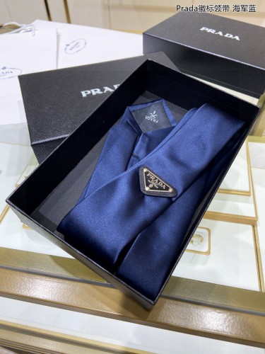 Prada Classic Triangle Tie
