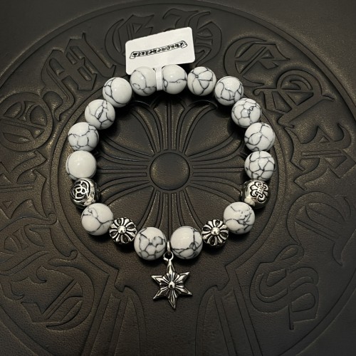 Chrome Hearts Fashion Bead Star Bracelet Unisex Street Punk Vintage Bracelet