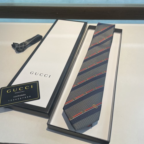 Gucci Classic Men's Tie GG Logo Printed Tie