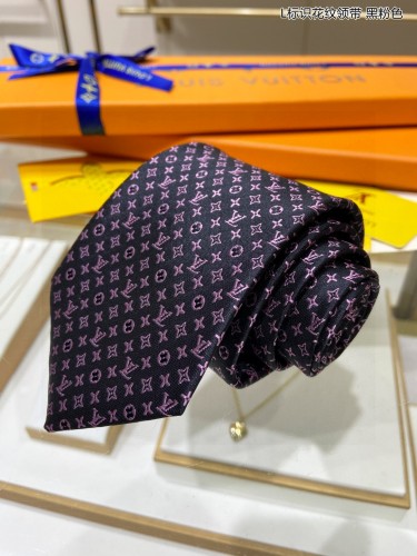Louis Vuitton Classic Men's Tie Logo Pattern Tie