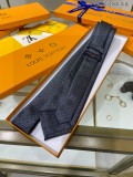Louis Vuitton Men's Tie Classic Logo Pattern Jacquard Tie