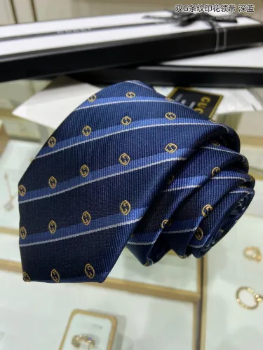 Gucci Classic Men's Tie Classic Small G Logo Jacquard Tie