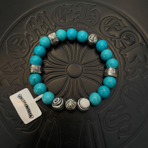 Chrome Hearts Fashion Turquoise Bracelet Unisex Classic Vintage Bracelet