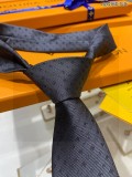 Louis Vuitton Men's Tie Classic Logo Pattern Jacquard Tie