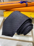 Louis Vuitton Men's Tie Classic Logo Pattern Jacquard Tie