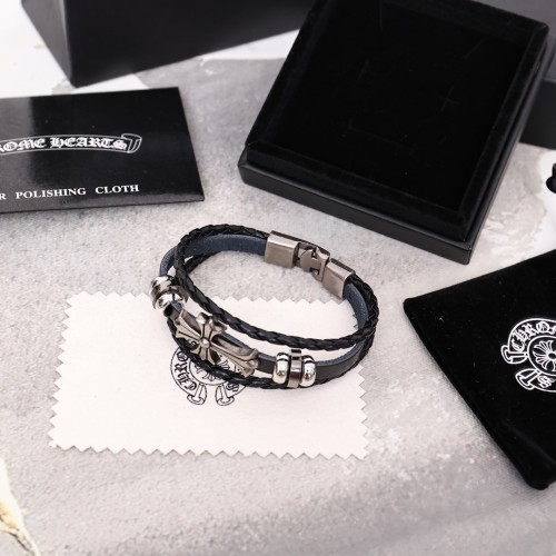 Chrome Hearts Fashion Cross Bracelet Unisex Vintage Street Punk Bracelet