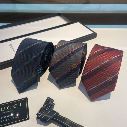 Gucci Classic Men's Tie GG Logo Printed Tie