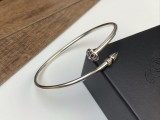 Chrome Hearts Fashion Bullet Head Open Cross Bracelet Retro Punk Bracelet