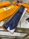 Louis Vuitton Men's Tie Classic Logo Pattern Jacquard Tie