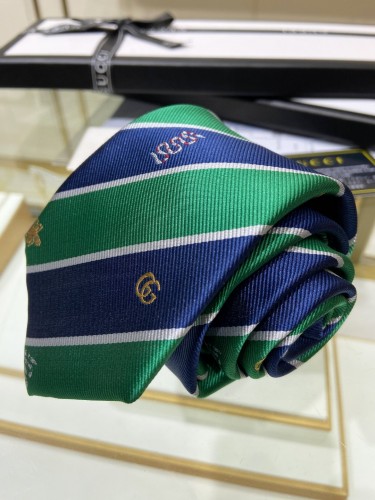 Gucci Men's Tie Classic Letter Stripe Tie