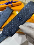 Louis Vuitton Men's Tie Classic Logo Pattern Jacquard Tie