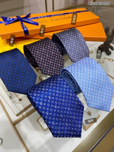 Louis Vuitton Classic Men's Tie Logo Pattern Tie