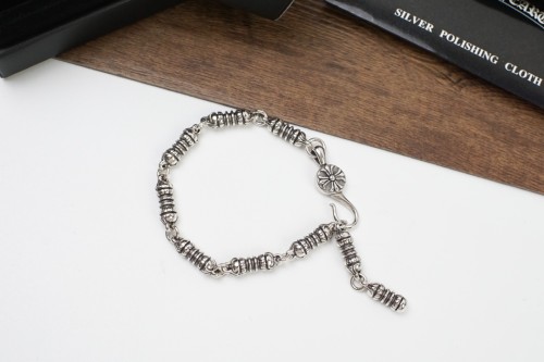 Chrome Hearts Chrome Hearts Fashion Simple Cross Bracelet Unisex Retro Street Bracelet