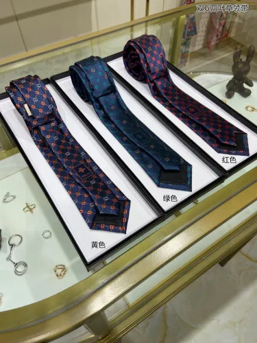 Gucci Classic Men's Tie Double G Clover Tie