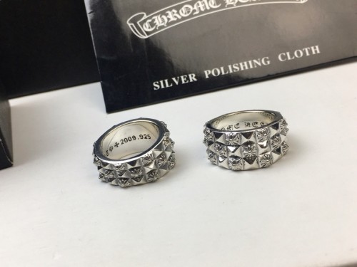 Chrome Hearts Fashion  Cruciferous Ring Unisex Vintage Punk Street Ring
