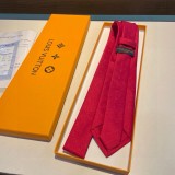 Louis Vuitton Personality Small Logo Jacquard Tie Men's Tie