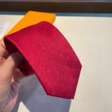 Louis Vuitton Personality Small Logo Jacquard Tie Men's Tie