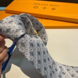 Louis Vuitton Personality Small Logo Jacquard Tie Men's Tie