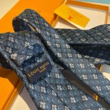 Louis Vuitton Personality Small Logo Jacquard Tie Men's Tie