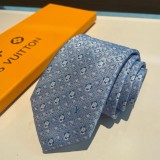 Louis Vuitton Personality Small Logo Jacquard Tie Men's Tie