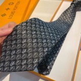 Louis Vuitton Personality Small Logo Jacquard Tie Men's Tie