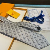 Louis Vuitton Personality Small Logo Jacquard Tie Men's Tie