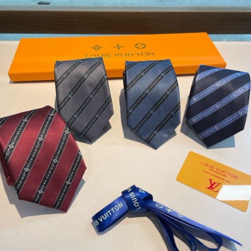 Louis Vuitton New Exquisite Small Logo Jacquard Tie Men's Classic Tie