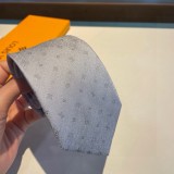 Louis Vuitton Personality Small Logo Jacquard Tie Men's Tie