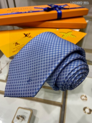 Louis Vuitton New Checkerboard Tie Men's Classic Tie