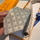 Louis Vuitton Personality Small Logo Jacquard Tie Men's Tie