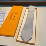 Louis Vuitton Personality Small Logo Jacquard Tie Men's Tie