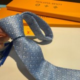 Louis Vuitton Personality Small Logo Jacquard Tie Men's Tie