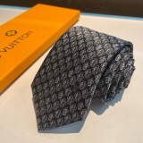 Louis Vuitton Personality Small Logo Jacquard Tie Men's Tie