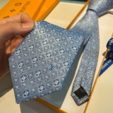 Louis Vuitton Personality Small Logo Jacquard Tie Men's Tie
